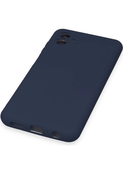 Bfs Samsung Galaxy A04 Kılıf Nano Içi Kadife Silikon - Lacivert indirimleri