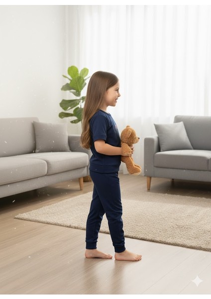 Çocuk Lacivert Pijama Takımı fiyatları