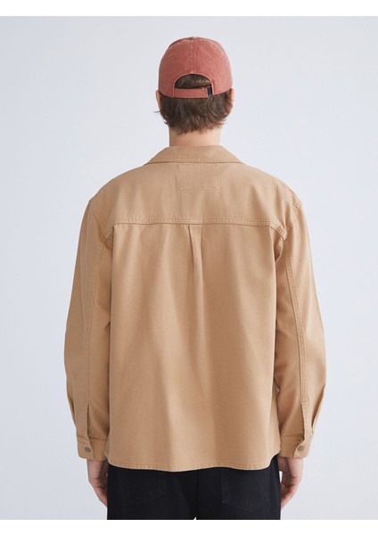 Yeni Sezon Rahat Kalıp Uzun Kollu Erkek Jean Gömlek fırsatları