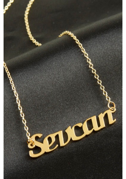 Wizard Sevcan Isimli Kolye -Sarı