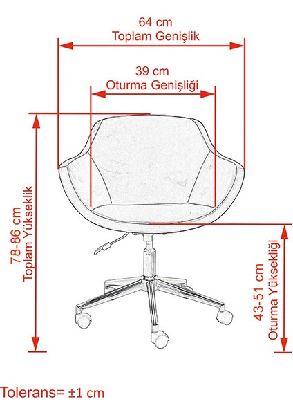 Monev 1 Bej Kumaş, Metal Ayaklı, Ev ve Ofis Çalışma Koltuğu – Öğrenci, Ofis, Büro, Bilgisayar Sandalyesi indirimleri
