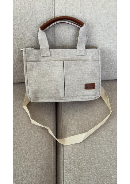 Kadın The Totebag Omuz ve El Çantası - Fermuarlı, Günlük Ofis ve Okul Kullanımına Uygun fırsatları