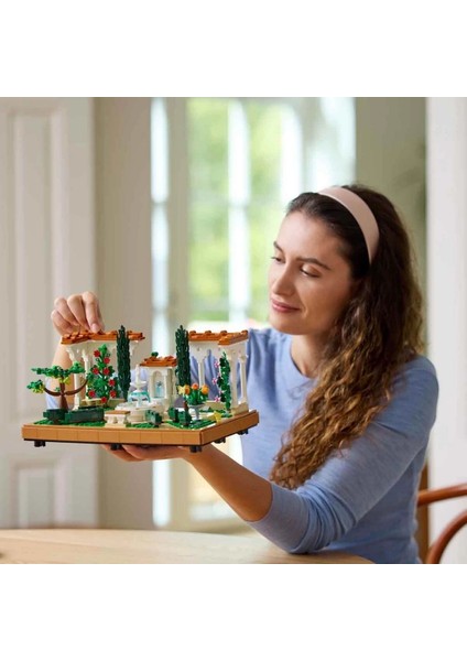 LEGO Icons Fıskiyeli Bahçe 10359 modelleri