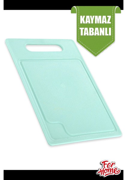 Kesme Tahtası Kaydırmaz Plastik Kesme Sunum Tahtası Pratik Kesim Panosu 160X245 mm ROYALEKS-FR-107 fırsatları