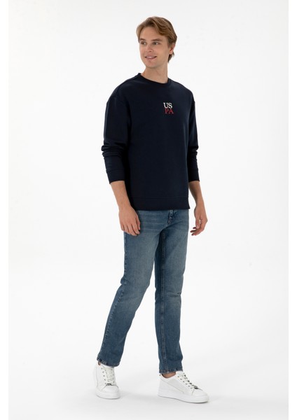 Erkek Lacivert Sweatshirt 50313760-VR033 fırsatları