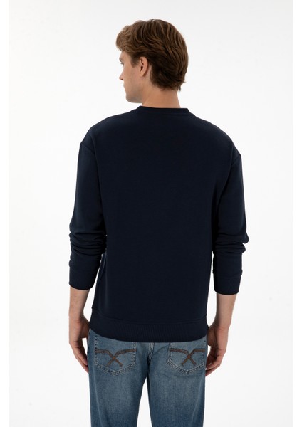 Erkek Lacivert Sweatshirt 50313760-VR033 indirimleri