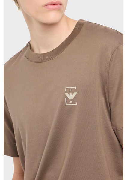 Emporio Armani % 100 Pamuk Relaxed Fit Bisiklet Yaka T Shirt Erkek T Shirt EM001068 AF12926 U6195 fırsatları