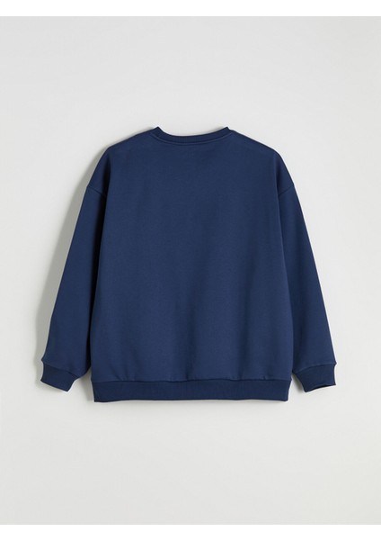 Yeni Sezon Büyük Beden Bisiklet Yaka Erkek Sweatshirt fiyatları