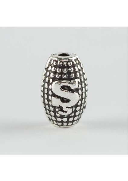 Ds-Derin 8 mm Arpa Kesim Metal Harf Metal Tesbih Harfi -Ş