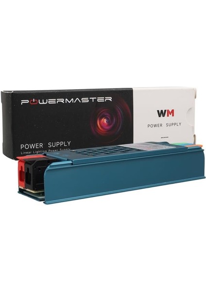 Powermaster PM-26827 12 Volt 3 Amper 36 Watt Slim Metal Kasa Adaptör 116X35X23MM indirimleri