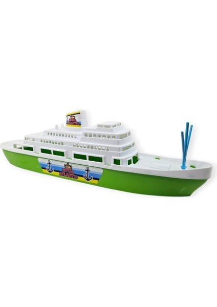 Transatlantik Yolcu Gemisi 45 cm - Yeşil