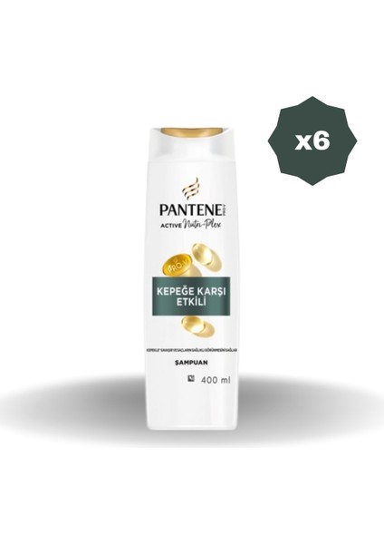 Kepek Karşıtı Şampuan 400 ml - (6 Adet)