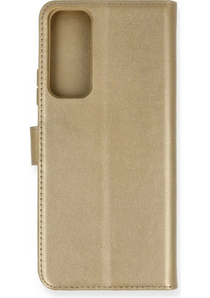 Bfs Huawei P Smart 2021 Kılıf Trend S Plus Kapaklı Kılıf - Gold modelleri
