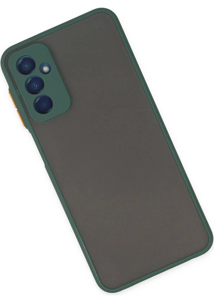 Bfs Samsung Galaxy M13 Kılıf Montreal Silikon Kapak - Yeşil fiyatları