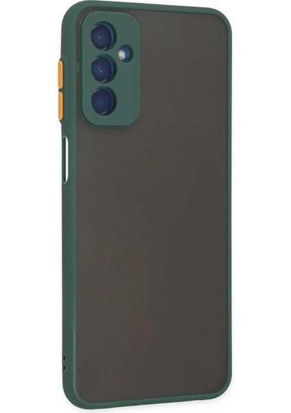 Bfs Samsung Galaxy M13 Kılıf Montreal Silikon Kapak - Yeşil modelleri