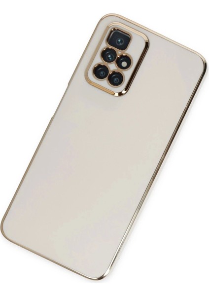 Bfs Xiaomi Redmi 10 2022 Kılıf Volet Silikon - Beyaz modelleri