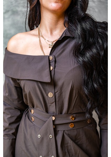 Düğme Detaylı Elbise modelleri