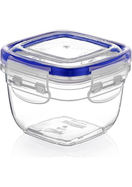 Contalı Kare Saklama Kabı 2400 ml