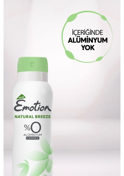 Natural Breeze Kadın Vegan Deodorant 6X200 ml Hızlı Kurur, Leke Bırakmaz indirimleri