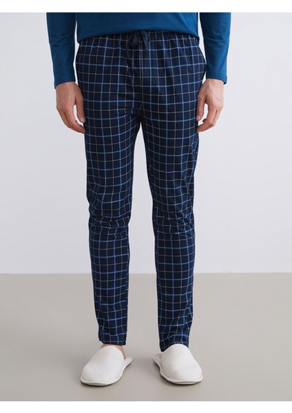 Yeni Sezon Standart Kalıp Ekose Erkek Pijama Alt fiyatları