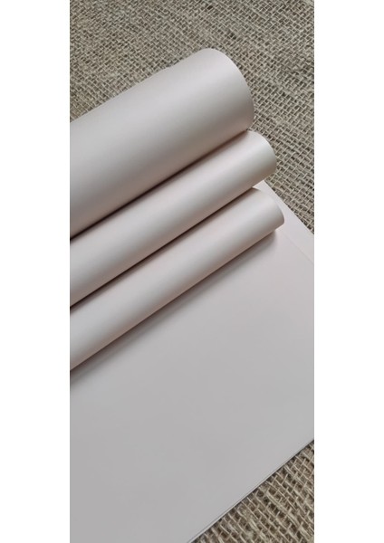Pure Cream” 5’li Çiçek Ambalaj Kağıdı – Sade Krem