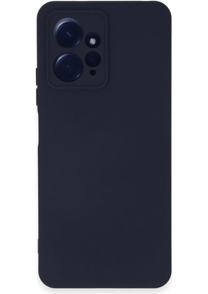 Bfs Xiaomi Redmi Note 12 4g Kılıf Nano Içi Kadife Silikon - Lacivert