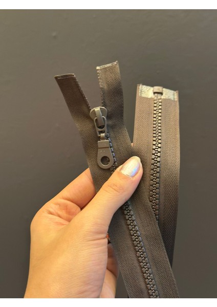 Kahverengi Dişli Fermuar 58X3 cm modelleri