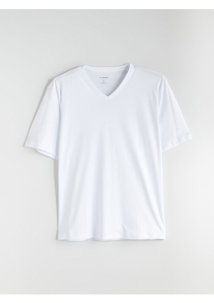 Yeni Sezon Büyük Beden V Yaka Penye Erkek Tişört indirimleri