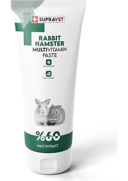 Supravet Tavşan, Hamster, Ginepig, Kemirgen Multivitamin Malt Paste 100GR fiyatları