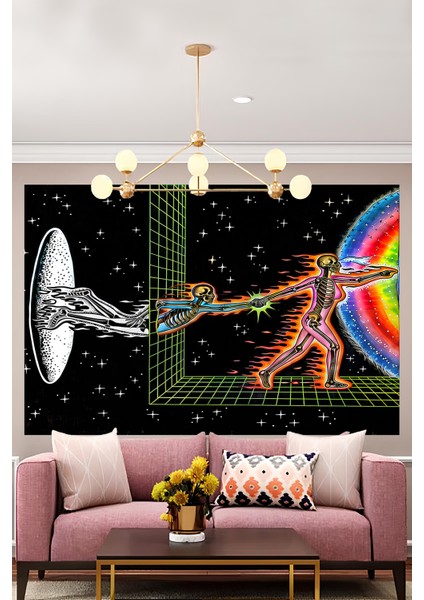 Psychedelic Sanat Duvar Halısı Duvar Örtüsü Wall Tapestry fiyatları