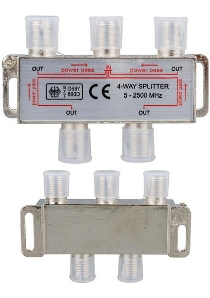 Mag 5-2500 Mhz 1/4 Splitter