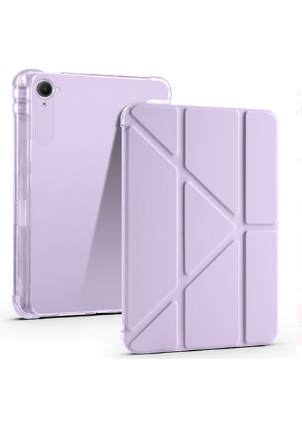 Redmi Pad K 8.8 Inç Uyumlu Kalem Bölmeli Uyku Modlu Katlanabilir Trifolding Tablet Kılıfı