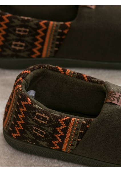 Yeni Sezon Desenli Içi Pelüş Erkek Ev Botu modelleri