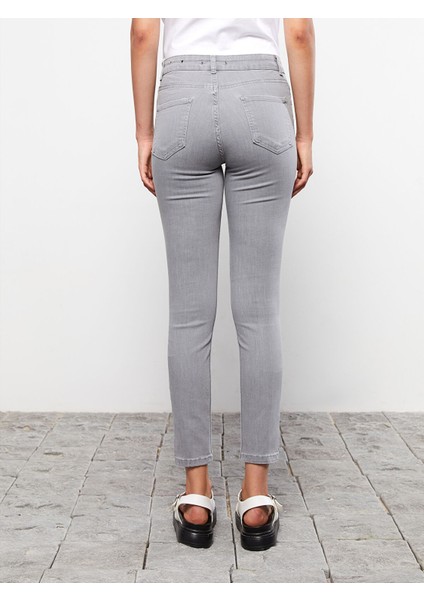 Yeni Sezon Mercury Skinny Fit Düz Cep Detaylı Kadın Rodeo Jean Pantolon indirimleri