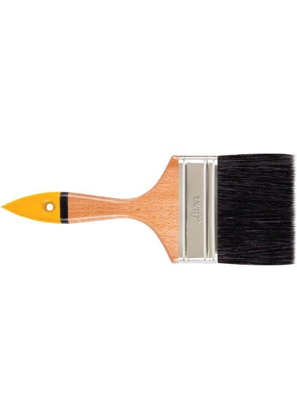 Luna Black Ahşap Saplı Yağlı Boya Fırçası No:4
