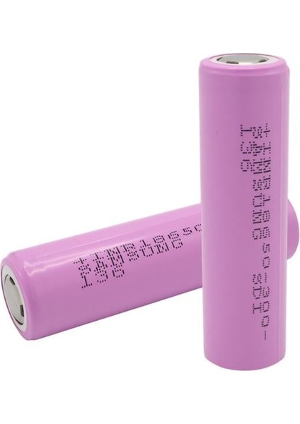 Powermaster INR-18650 Samsung 3.7 Volt 3000 Mah Li-Ion 2'li Paket Pil PM-15955 fiyatları