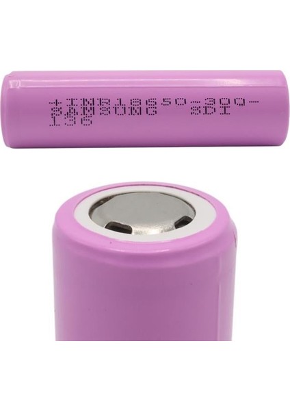 Powermaster INR-18650 Samsung 3.7 Volt 3000 Mah Li-Ion 2'li Paket Pil PM-15955 fırsatları