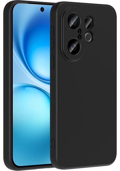 Vivo X200 Fe Uyumlu Kılıf Mara Lansman Soft Silikon Içi Kadife Siyah modelleri