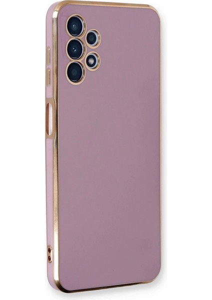 Bfs Samsung Galaxy A13 4g Kılıf Volet Silikon - Mor