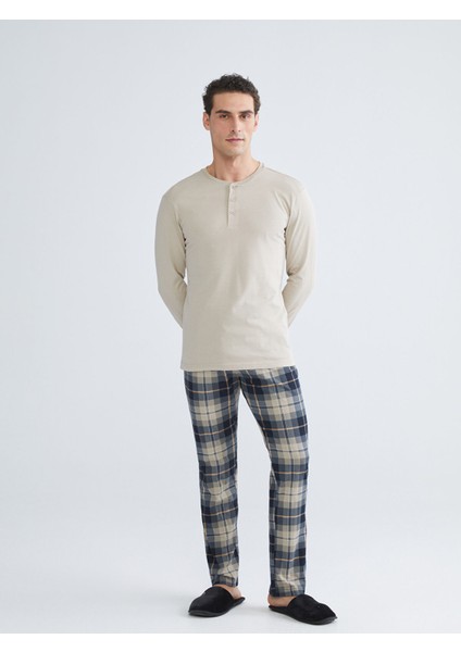 Yeni Sezon Standart Kalıp Erkek Pijama Takımı fiyatları