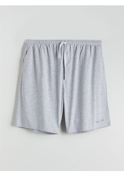 Yeni Sezon Slim Fit Erkek Pijama Alt Şort 2'li fırsatları