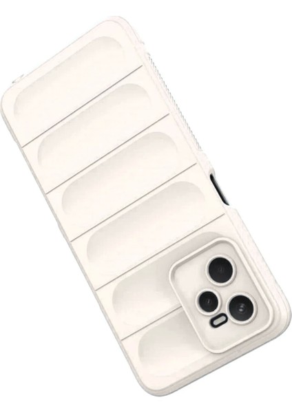 Bfs Realme C35 Kılıf Optimum Silikon - Krem fırsatları