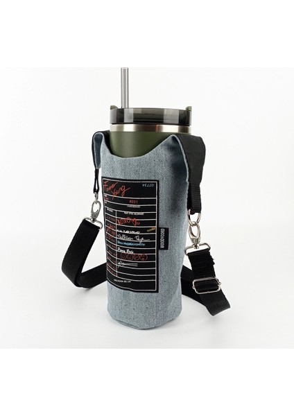 El Yapımı Forever Young Kot Matara Termos Kılıfı Kulplu Model Quencher Pipetli 1,18 modelleri