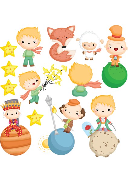 Küçük Prens Sticker Set - 13 Parça fiyatları