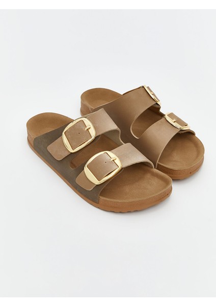 Yeni Sezon Çift Bantlı Kadın Terlik