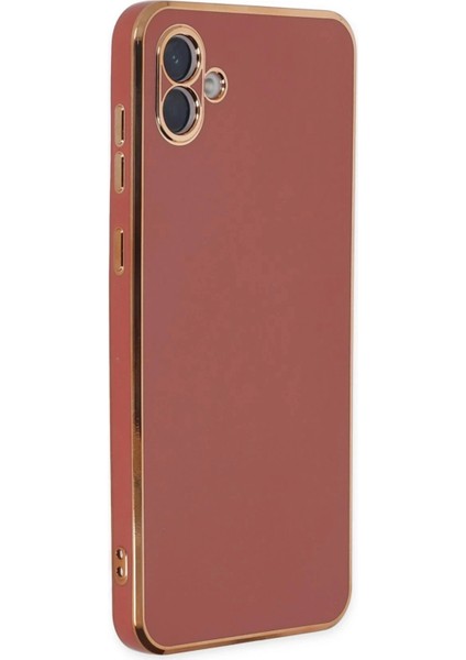 Bfs Samsung Galaxy A04 Kılıf Volet Silikon - Kırmızı