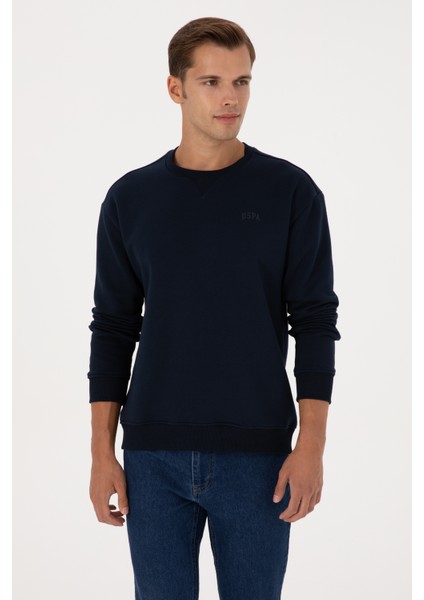 Erkek Lacivert Sweatshirt 50313757-VR033 modelleri