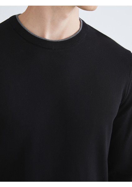 Yeni Sezon Bisiklet Yaka Erkek Triko Kazak modelleri
