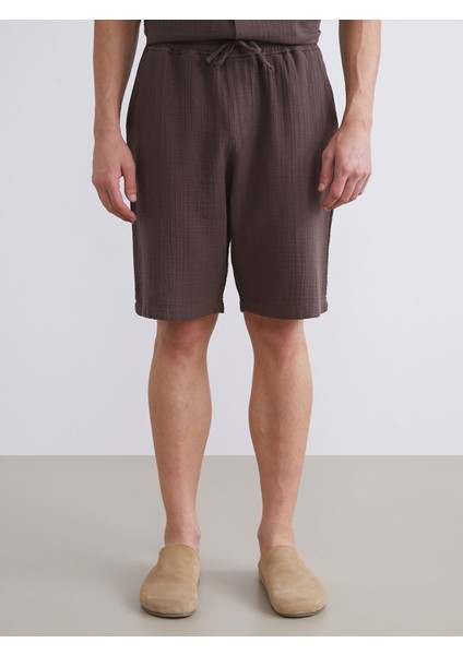 Yeni Sezon Rahat Kalıp Erkek Müslin Şort modelleri