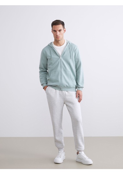 Yeni Sezon Kapüşonlu Uzun Kollu Erkek Fermuarlı Sweatshirt modelleri